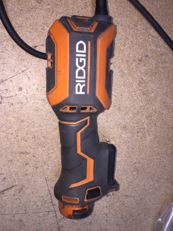 Photo 2 of **NON FUNCTIONAL** RIDGID 4 Amp Corded JobMax Multi-Tool with Tool-Free Head