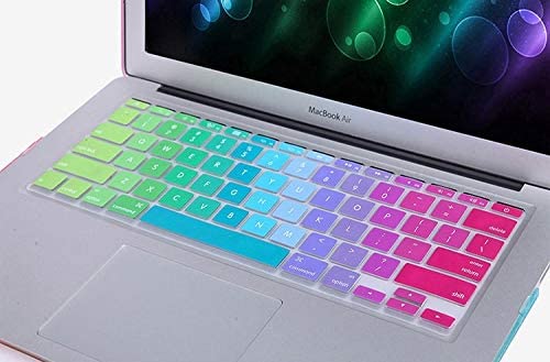 Photo 1 of (2 PACK) 
KECC Keyboard Cover Skin Compatible with New MacBook Pro 16" A2338 M1/A2289/A2251/A2141 Touch Bar (Colorful Space)
