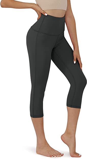 Photo 1 of *different color* (womens size: medium)
ODODOS Women's High Waist Yoga Capris, Tummy Control Workout Running Capri Leggings with Inner Pocket
