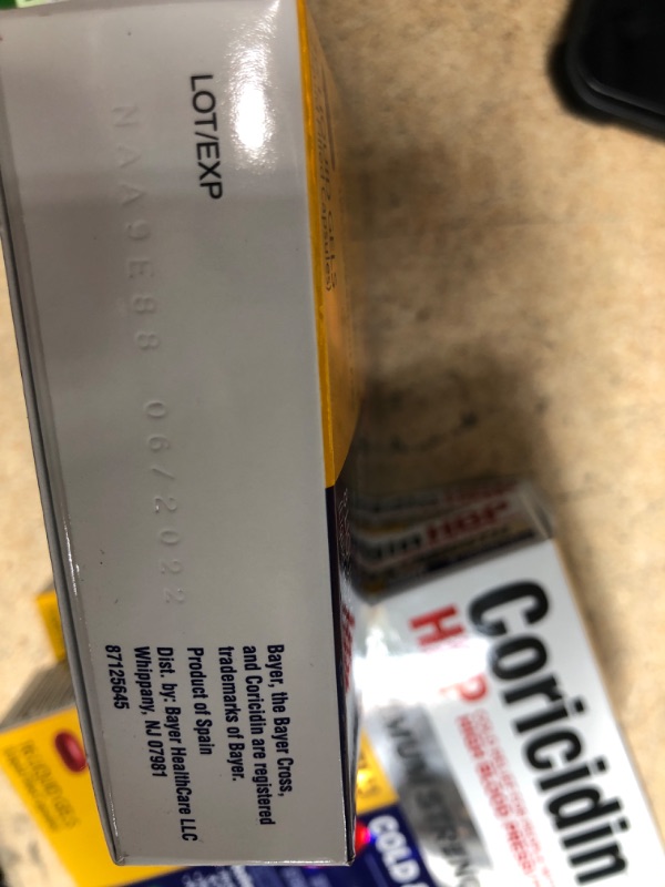 Photo 5 of (NON-REFUNDABLE) EXPIRATION DATES: 08/2024, 06/2022
Nature's Truth Magnesium Glycinate, 665mg - 60 Ct
Coricidin HBP, Maximum Strength Cold & Flu Day+Night Liquid Gels, 24 Ct | CVS
