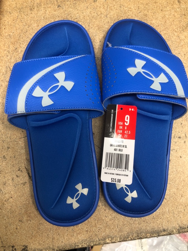 Photo 1 of mens size 9
Under Armour Men's Ignite Vi Graphic Strap Slide Sandal
