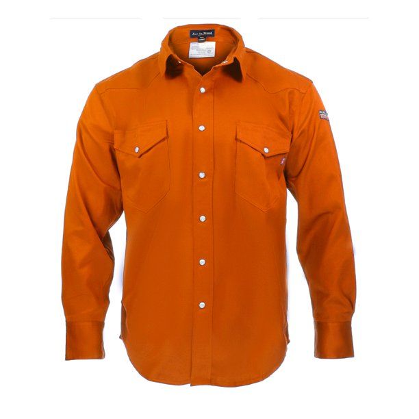 Photo 1 of Flame Resistant FR Shirt - 88/12 (X - Large, Rust)