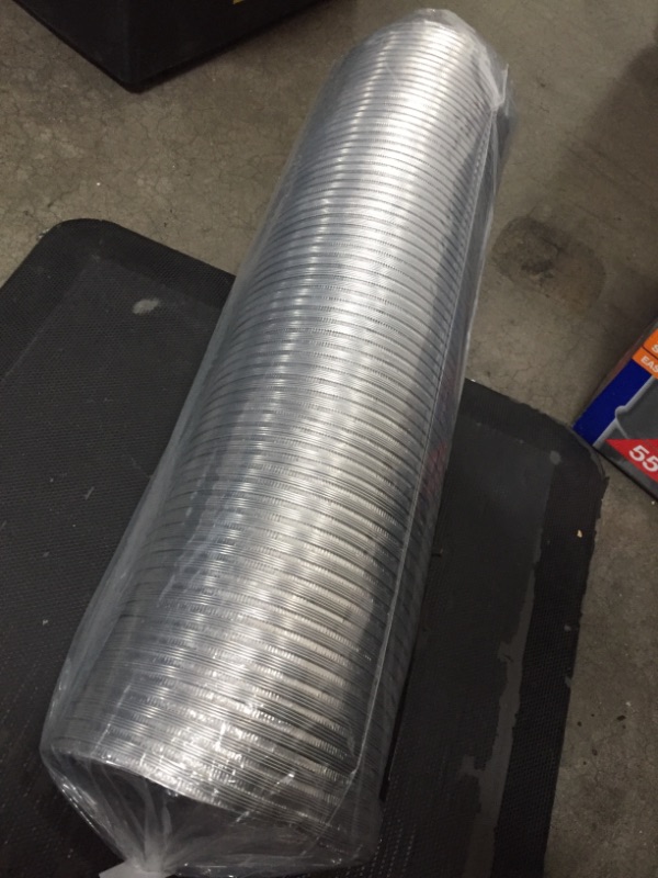 Photo 2 of Everbilt 6 in. x 8 ft. Semi-Rigid Flexible Aluminum Duct