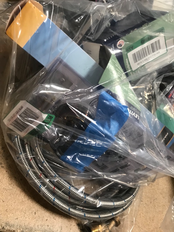 Photo 1 of **NOT REFUNDABLE, SOLD AS IS** BUNDLE OF ASSORTED MISC HOME GOODS, PLUMBING, HARDWAREAND TOOLS*** 