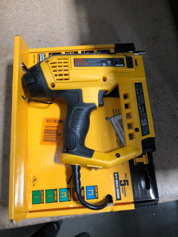 Photo 2 of DeWalt 5-in-1 Multi-Tacker and Brad Nailer