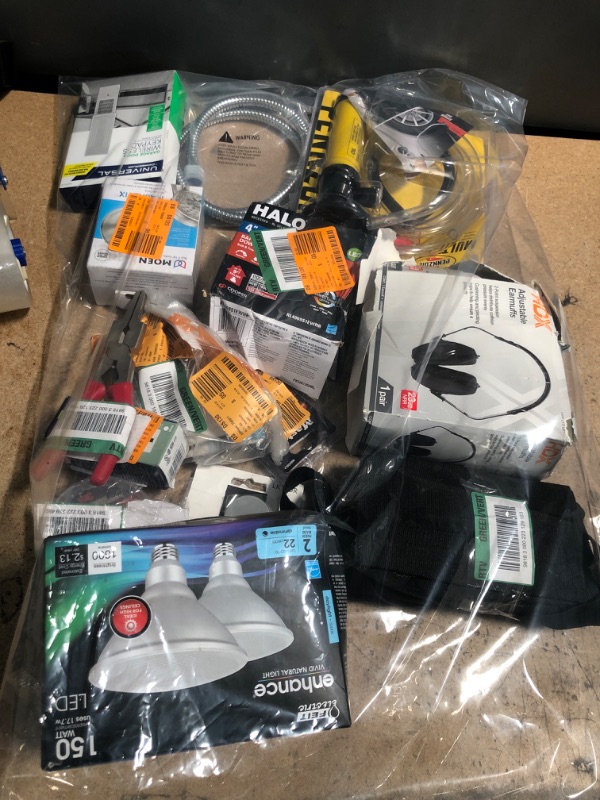 Photo 1 of **NOT REFUNDABLE, SOLD AS IS** BUNDLE OF ASSORTED MISC HOME GOODS, PLUMBING, HARDWAREAND TOOLS*** 