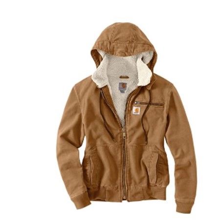 Photo 1 of Carhartt Women's Weathered Duck Wildwood Jacket, Size XL (16/18)
