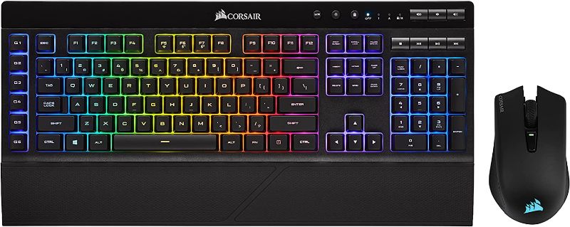 Photo 1 of CORSAIR Wireless Gaming Bundle Wireless Gaming Keyboard