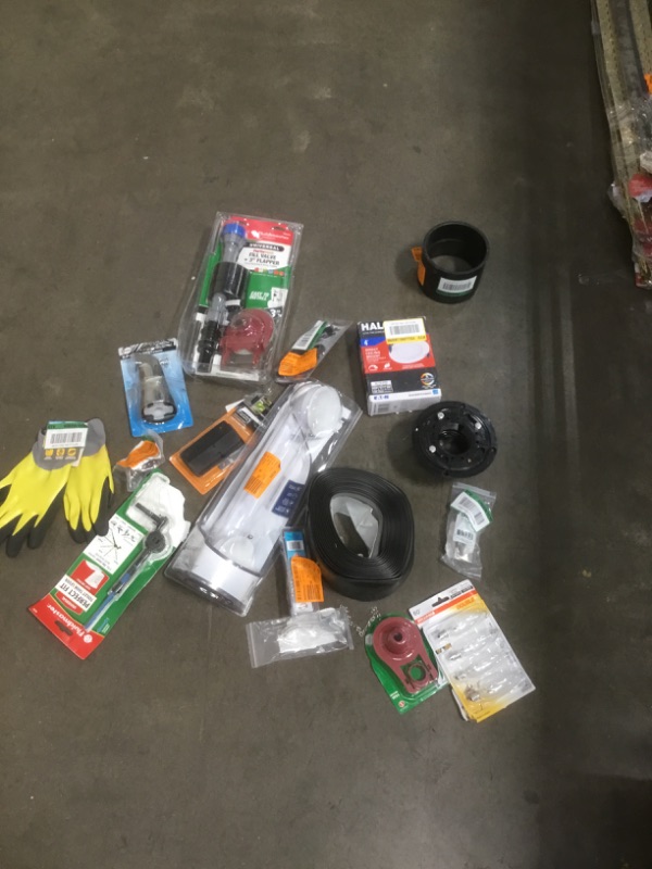 Photo 1 of ***NO REFUNDS *** 
BUNDLE OF ASSORTED HOME , ELECTRICAL &  PLUMBING ITEMS 
