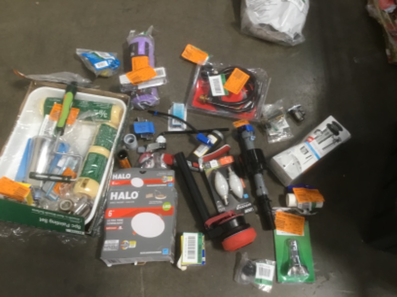 Photo 2 of ***NO REFUNDS *** 
BUNDLE OF ASSORTED HOME , ELECTRICAL, PAINTING &  PLUMBING ITEMS 
