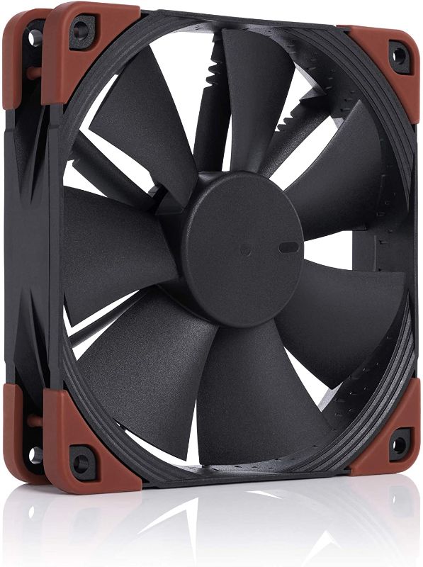 Photo 1 of Noctua NF-F12 iPPC-2000 PWM, Heavy Duty Cooling Fan, 4-Pin, 2000 RPM (120mm, Black)
