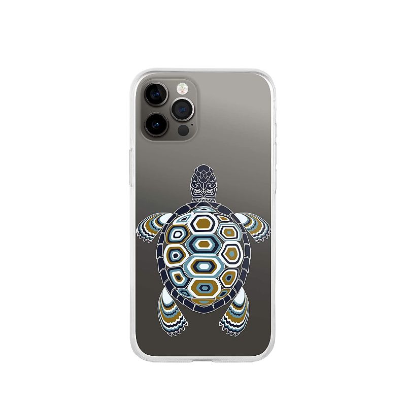 Photo 1 of (2 pack) of Xaha case for iPhone 12 and iPhone 12 Pro Cover with Mexican Design Tortuga
