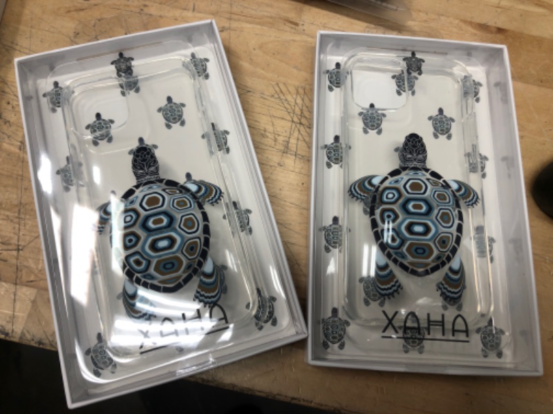 Photo 2 of (2 pack) of Xaha case for iPhone 12 and iPhone 12 Pro Cover with Mexican Design Tortuga