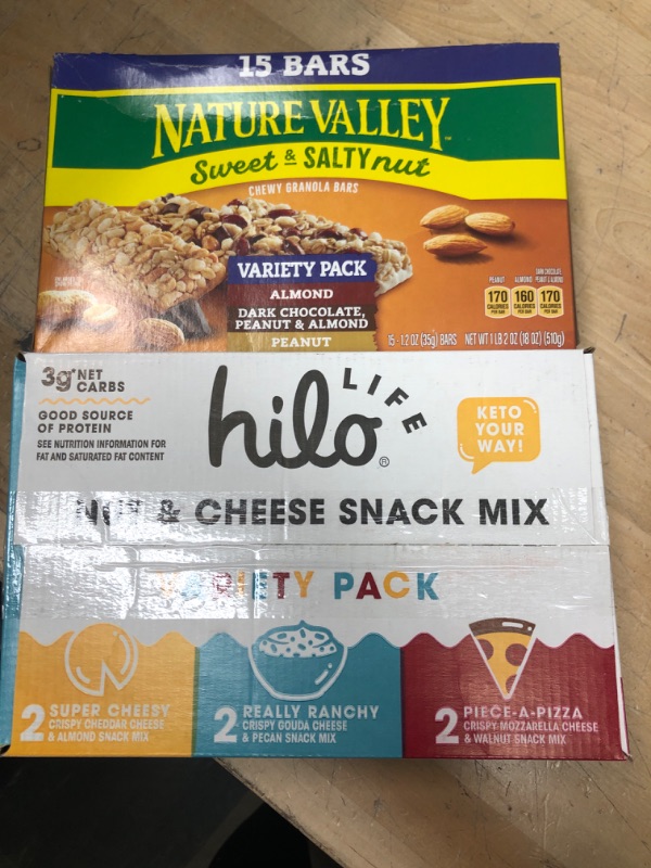 Photo 1 of **NONREFUNDABLE BUNDLE OF GRANOLA BARS AND NUT& CHEESE SNACKS**BEST BY DATES : MARCH 2, 2022/ MARCH 20,2022**