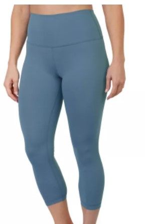 Photo 1 of 90 degree by reflex leggings capri length 22" Shadow Blue Color, size S