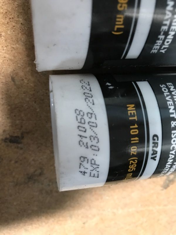 Photo 1 of **EXPIRE DATE 03/09/2022** SET OF 2 : Quikrete 10.1 oz. Concrete Crack Sealant