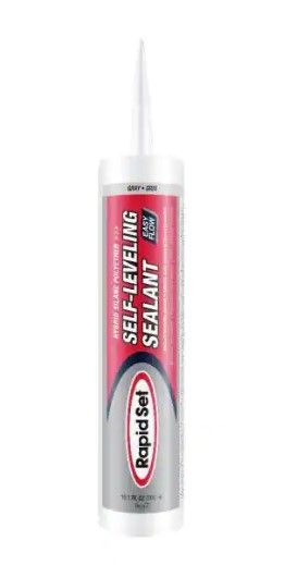 Photo 1 of **EXPIRE DATE: 10/2022** SET OF 3: Rapid Set 10.1 oz. Self-Leveling Sealant in Gray