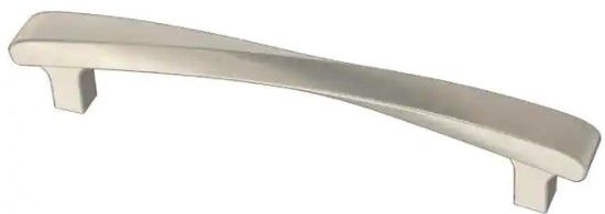 Photo 1 of (18 HANDLES)
Liberty
Modern Twist 5-1/16 in. (128 mm) Satin Nickel Drawer Pull