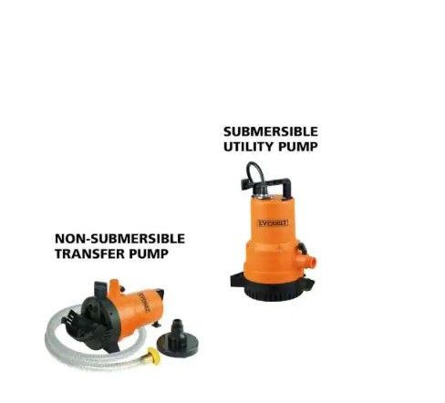 Photo 1 of 1/4 HP 2-in-1 Utility Pump
