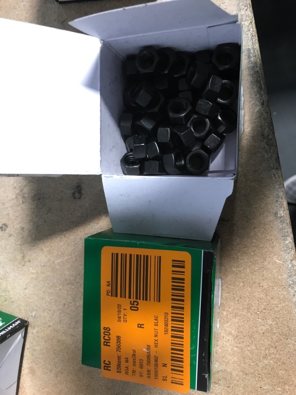 Photo 2 of ** SETS OF 2**
3/8 in. - 16 in. Black Exterior Hex Nuts (50-Pack)
