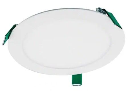 Photo 1 of 8 in. Selectable CCT and Lumens New Construction Canless Recessed Integrated LED Kit
