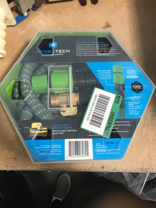 Photo 1 of 5/8 in. Dia. x 50 ft. Burst Proof Expandable Garden Water Hose
