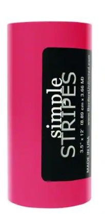 Photo 1 of ** SET OF 2**
Dark Pink Simple Stripes
