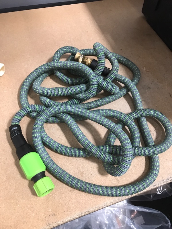 Photo 2 of 5/8 in. Dia. x 50 ft. Burst Proof Expandable Garden Water Hose
