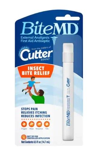 Photo 1 of ** SET SOF 4**
Bite MD Insect Bite Relief 0.5 oz Stick Analgesic and Antiseptic
