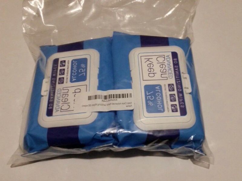 Photo 1 of *** SETOF 3**   *** NON-REFUNDABLE**  ** SOLD AS IS***
2 PACK KEEP CLEAN ADVAMCED 75% ALCOHOL SANITIZER