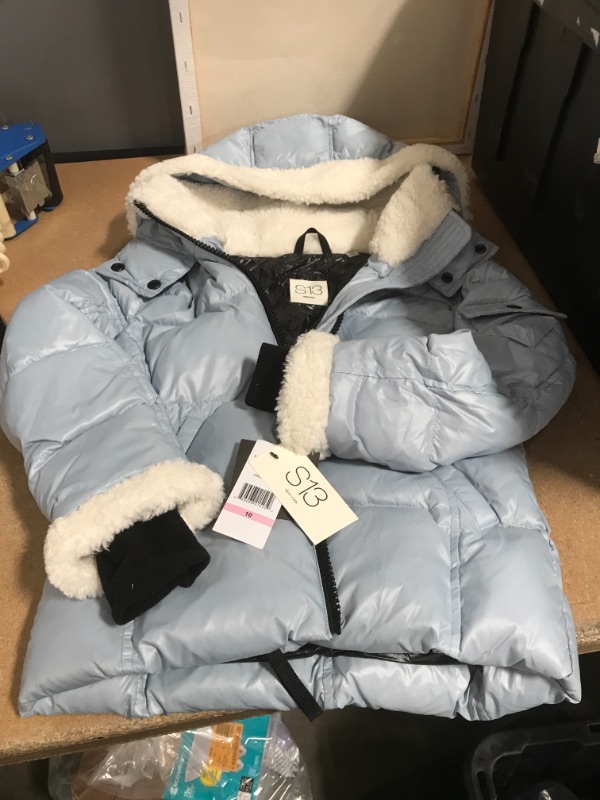 Photo 2 of S13 Girls Callie Faux Sherpa Trimmed Down Puffer
SIZE:10