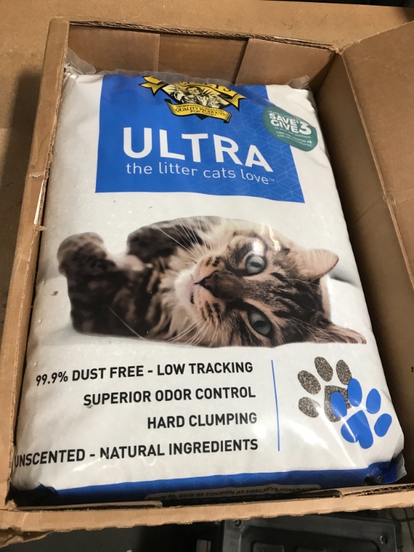 Photo 2 of ** NON-REFUNDABLE**   ** SOLD AS IS**  ** NO EXP PRINTED**
Dr. Elsey's Premium Clumping Cat Litter Ultra Uncented | 99.9% Dust-Free, Low Tracking, Hard Clumping, Superior Odor Control & Natural Ingredients
