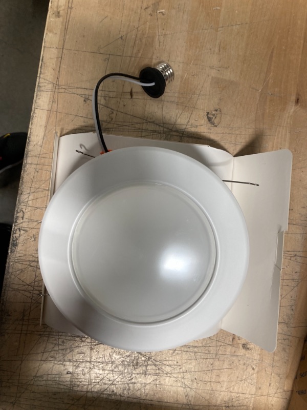 Photo 2 of Color and Tunable White 85W Equivalent 5/6 in. Integrated LED Dimmable Smart Wi-Fi Wiz Connected Remodel Downlight Kit
by Philips