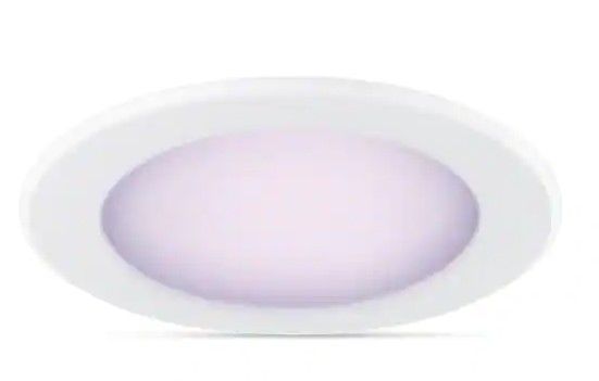 Photo 1 of Color and Tunable White 85W Equivalent 5/6 in. Integrated LED Dimmable Smart Wi-Fi Wiz Connected Remodel Downlight Kit
by Philips