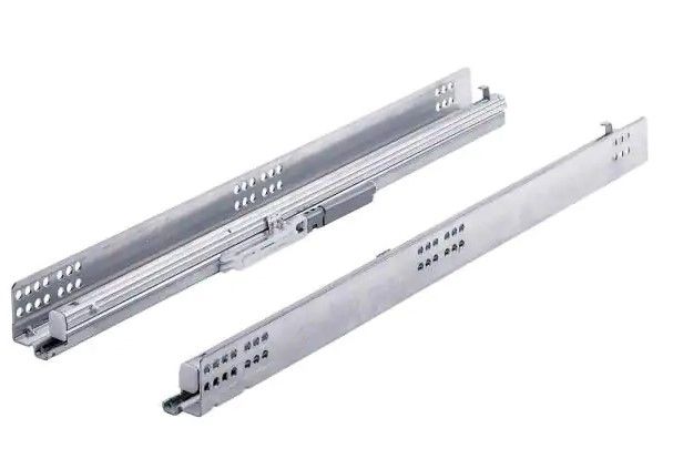 Photo 1 of 21 in. Full Extension Undermount Soft Close Drawer Slide Set 1-Pair (2 Pieces)
