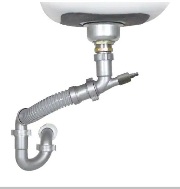 Photo 1 of 1-1/2 in. All-in-One Drain Kit for Single Bowl Kitchen Sinks, Bar Sinks and Utility Sinks
