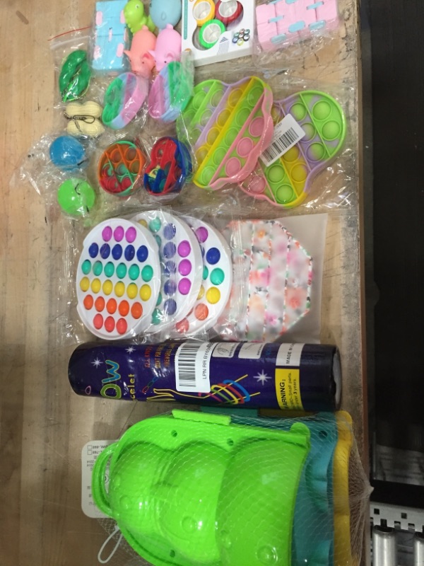 Photo 2 of ** NON-REFUNDABLE** ASSORTED MISCELLANEOUS Amazon toys
Sand/snow toys, Sensory fidget toys, glow sticks