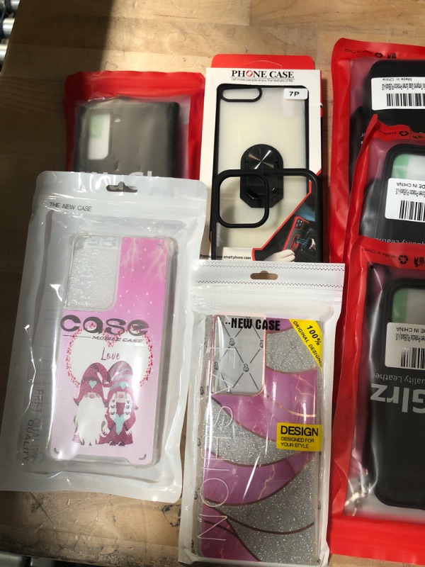 Photo 4 of **NOT REFUNDABLE** BUNDLE OF ASSORTED MISC Phone cases, and tech items
Samsung and iPhone cases, screen glass protectors, Apple watch bands
