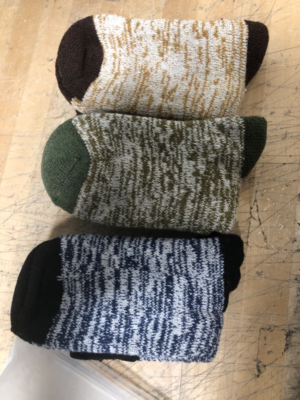 Photo 2 of 3Pack Mens Warm Wool Socks