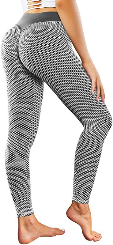 Photo 1 of Cimkiz Leggings for Women Butt Lifting Leggings Anti Cellulite High Waist Yoga Pants Tummy
Color grey
size Large