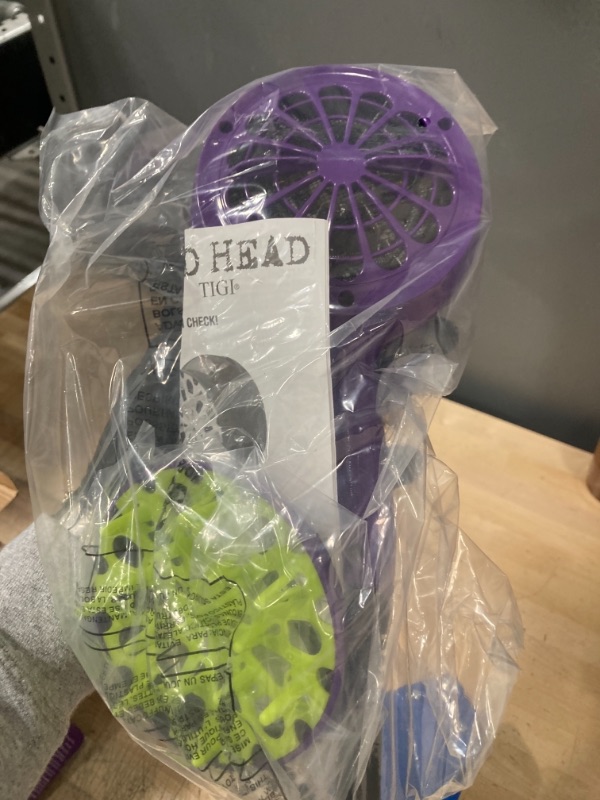 Photo 1 of Bed Head Curls in Check 1875 Watt Diffuser Hair Dryer, Purple, 1 Count (Pack of 1)
