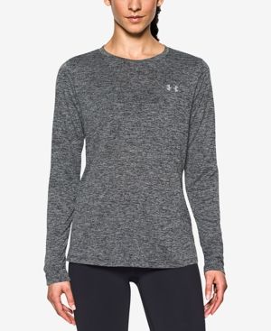 Photo 1 of Under Armour Women's UA Tech Twist Crew Long Sleeve Shirt LG
