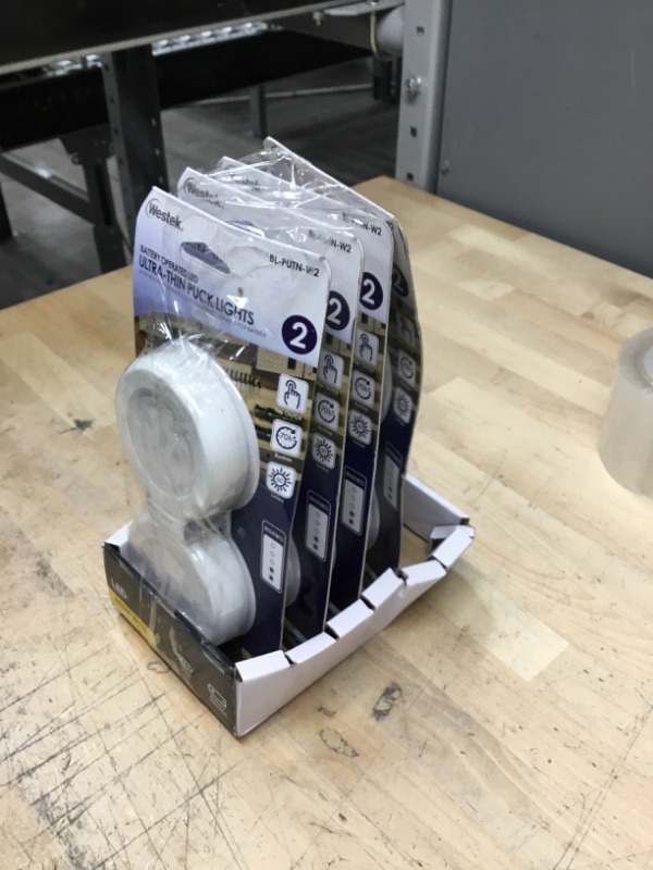 Photo 1 of SET OF 4
Westek
Ultra-Thin LED White Puck Light (2-Pack)