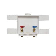 Photo 1 of OATEY
Quadtro 2 in. Copper Sweat Connection Washing Machine Outlet Box with 1/4 Turn Brass Screw-On Ball Valves