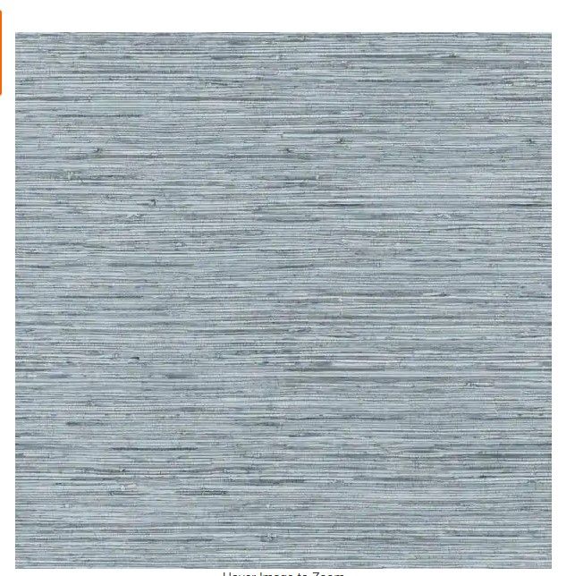 Photo 1 of 
RoomMates
Grasscloth Blue and Grey Vinyl Peel and Stick Wallpaper Roll (Covers 28.18 sq. ft.)