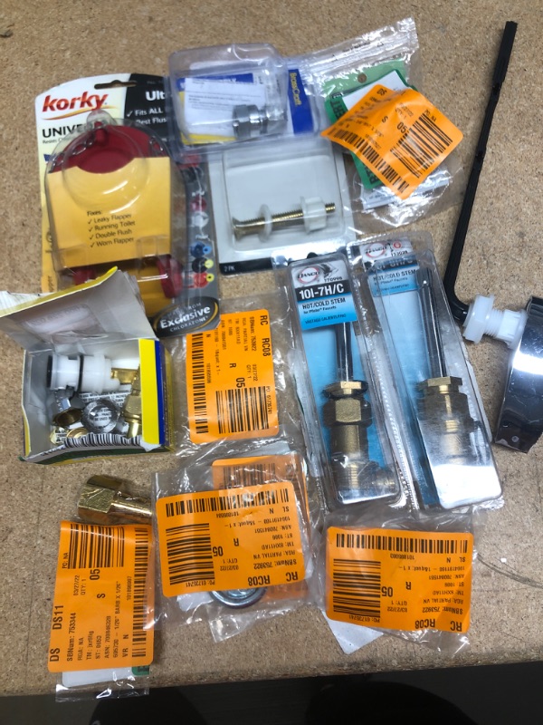 Photo 1 of **NO REFUNDS/RETURNS**- Bundle of PLUMBING GOODS AND HARDWARE