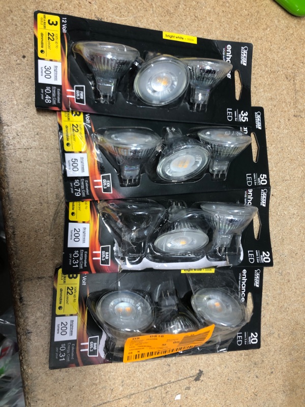 Photo 1 of **NO REFUNDS/RETURNS** - Bundle of Enhance led lights