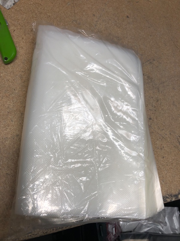 Photo 2 of 100 vacuum sealer bags, 8"x12", BPA free, food grade