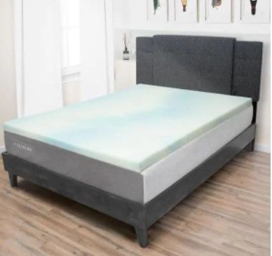 Photo 1 of 
ELUXURY
1.5 in. Queen Memory Foam Mattress Topper