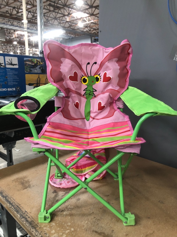 Photo 2 of Melissa & Doug Bella Butterfly Child's Outdoor Chair